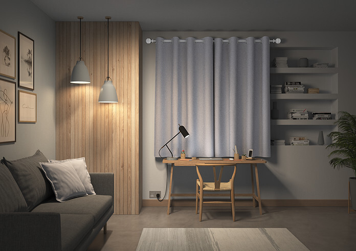 Sunningdale, Slate - Made to Measure Curtains - Image 7